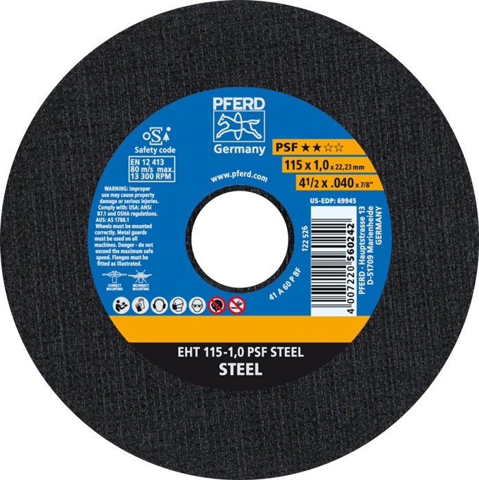 PFERD TOOLS Trennscheibe PSF STEEL