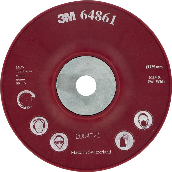 [4000841595] 3M Stützteller Cubitron™ II (115 mm, 13200 min-¹)