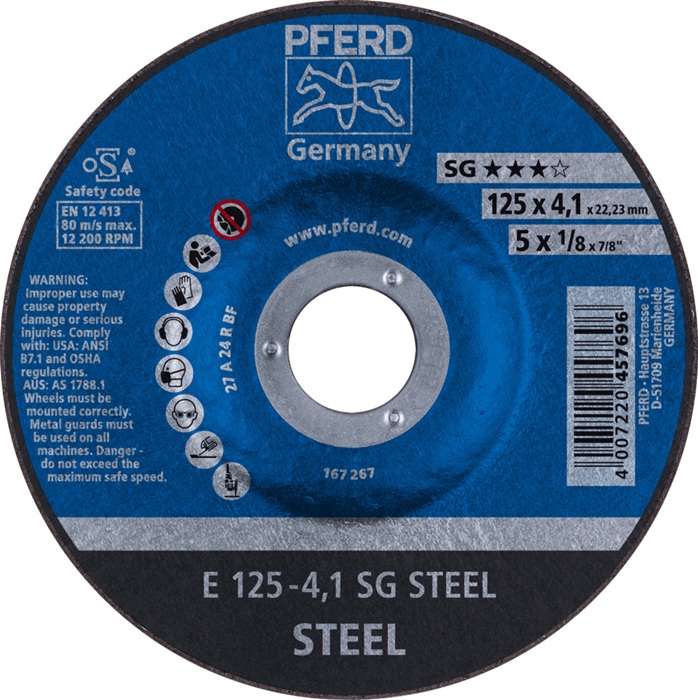 PFERD TOOLS Schruppscheibe SG STEEL