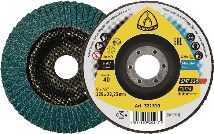 KLINGSPOR Fächerscheibe SMT 324 Extra
