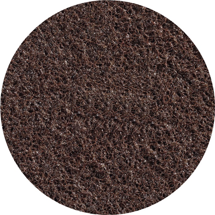 [4000844150] 3M Schleifvliesscheibe SC-DH (115 mm, ohne Zentrierung, coarse, braun)