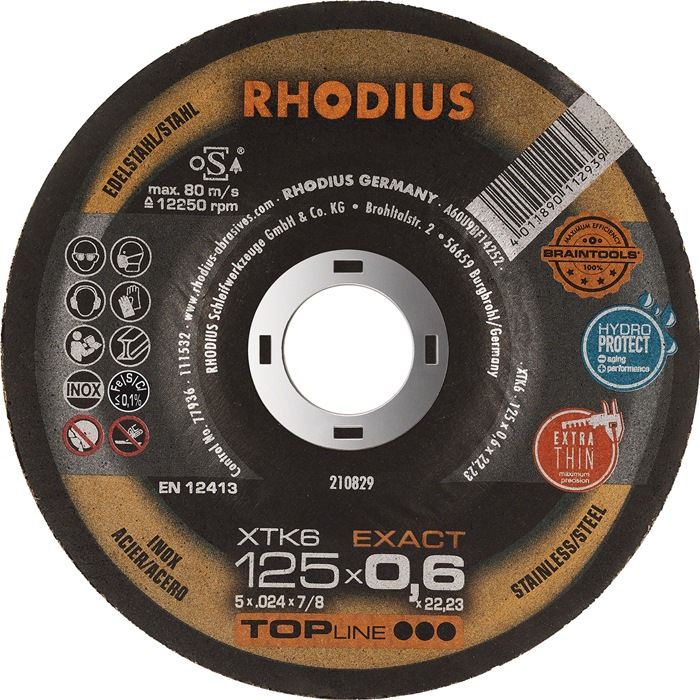 [4000843182] RHODIUS Trennscheibe XTK6 EXACT