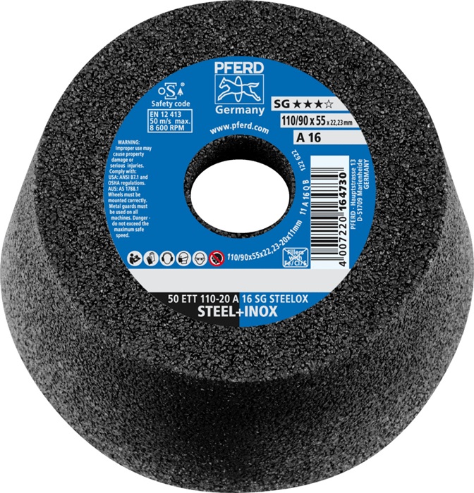 [4000843242] PFERD TOOLS Schleiftopf ETT SG STEELOX (16)