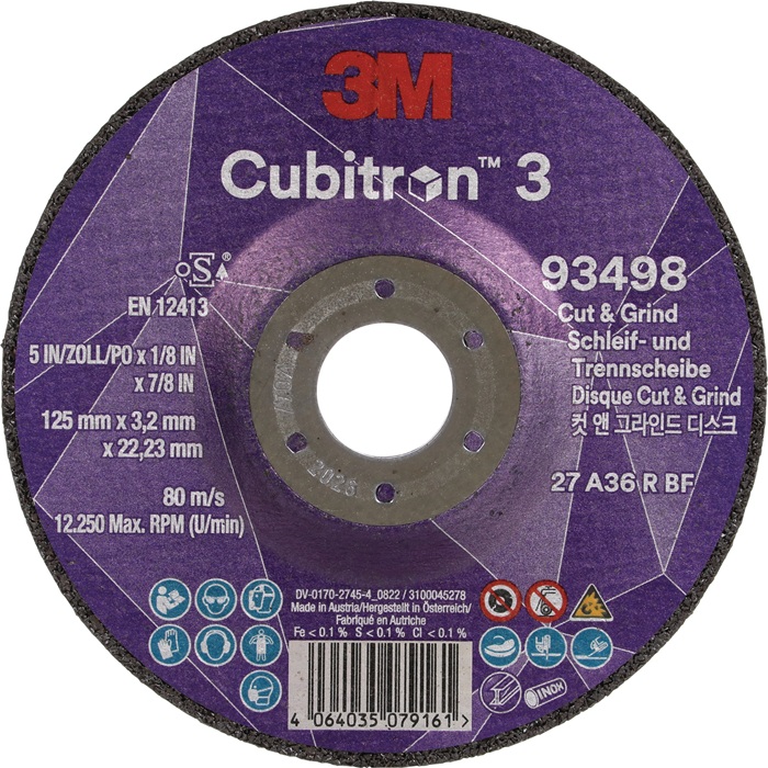 [4000844295] 3M Schruppscheibe Cubitron™ 3 Cut and Grind