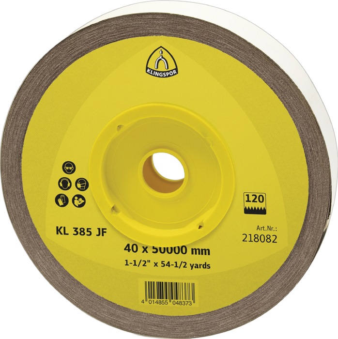 KLINGSPOR Schleifgeweberolle KL 385 JF