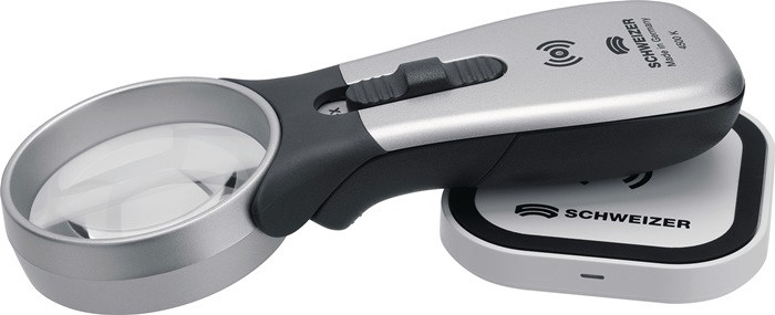 SCHWEIZER Handleuchtlupe Tech-Line Induktion