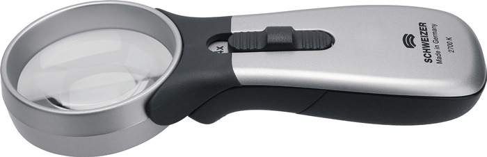 SCHWEIZER Handleuchtlupe Tech-Line CLASSIC