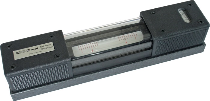 [4000857004] ROECKLE Horizontalwasserwaage DIN 877 (0,6 mm/m, 0,1 mm/m, 160 x 42 x 42 mm)