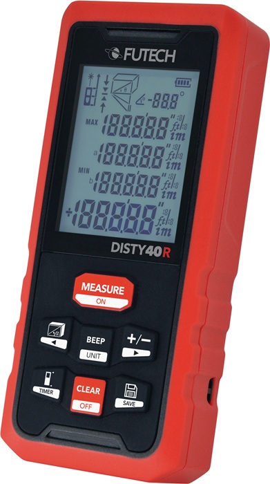 FUTECH Laserentfernungsmesser DISTY 40 RED
