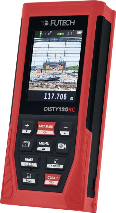 FUTECH Laserentfernungsmesser DISTY 120 RED