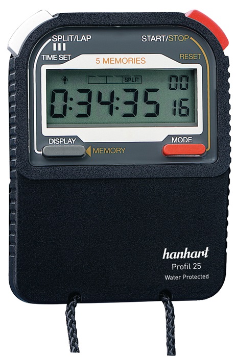 HANHART Stoppuhr Profil 25