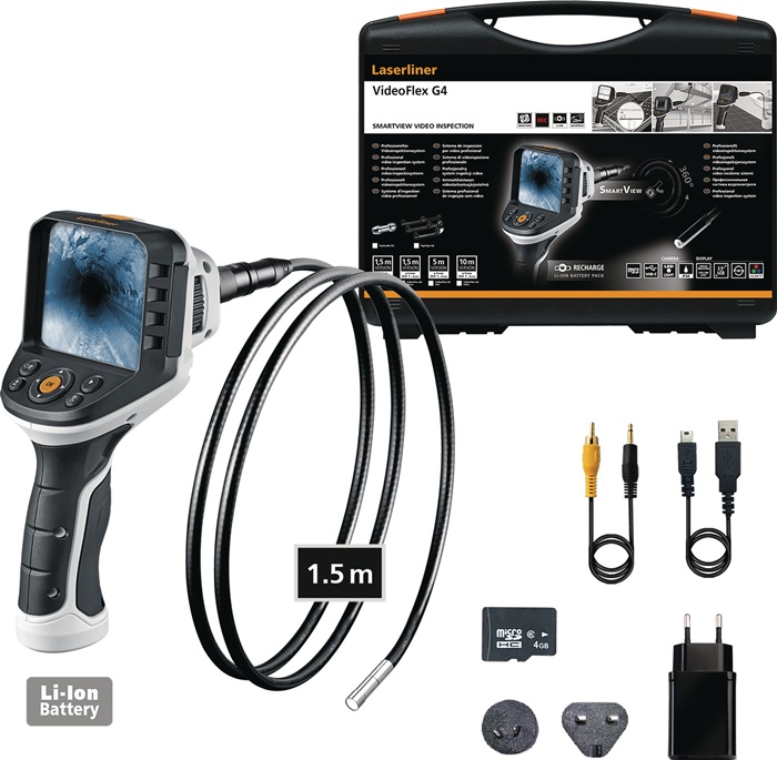 LASERLINER Videoinspektionssystem VideoFlex G4 Micro