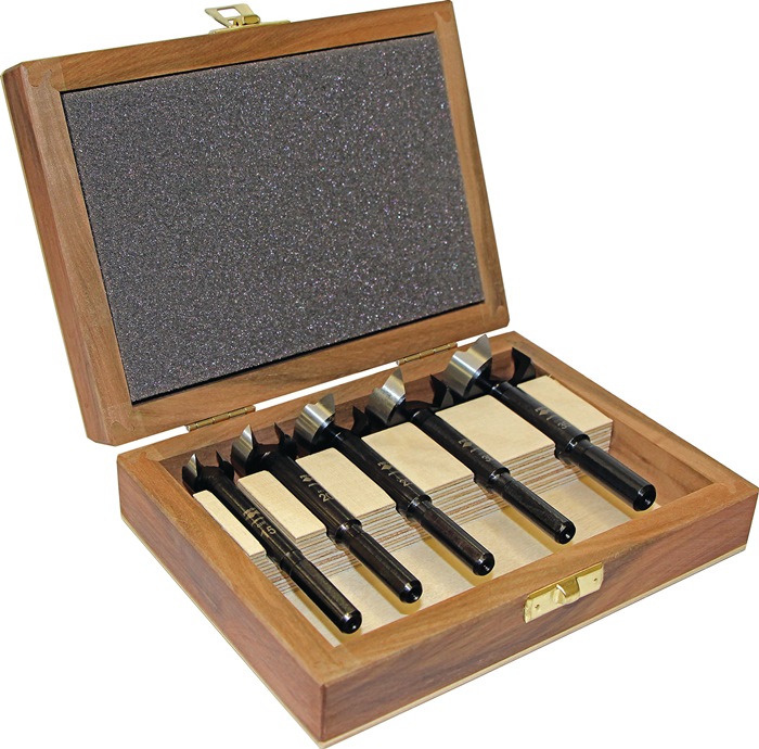 FISCH-TOOLS Forstnerbohrer-Satz BLACK SHARK PRO