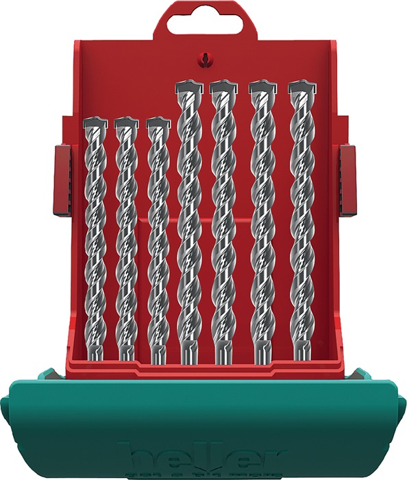 HELLER Hammerbohrer-Satz MAXXBOX Bionic Pro SDS-plus