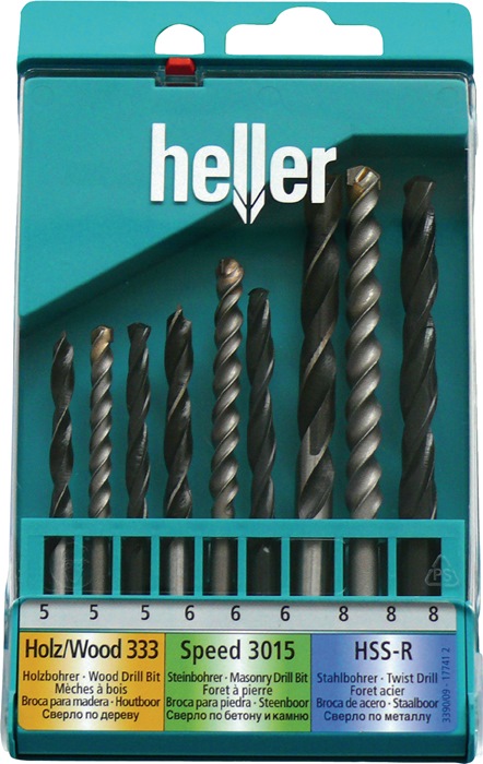 HELLER Universalbohrer-Satz