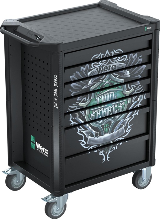 [4000872200] WERA Werkstattwagen 9700 Tool Rebel