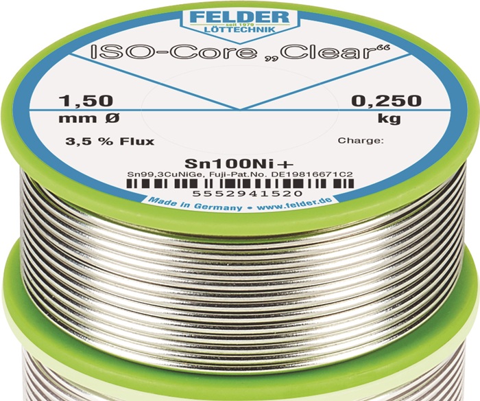 FELDER Lötdraht ISO-Core® Clear