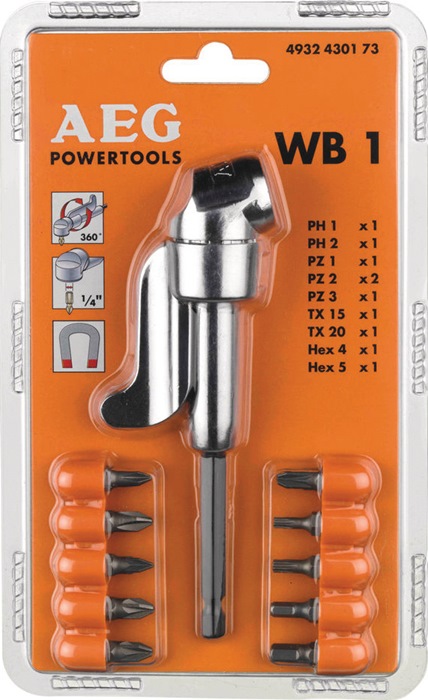 [4000894499] AEG Winkelschraubvorsatz WB 1