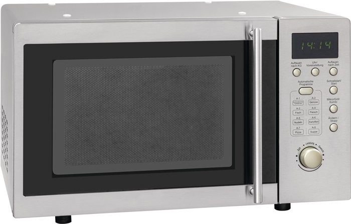 EXQUISIT Mikrowelle UMW 800 G-3 Inox