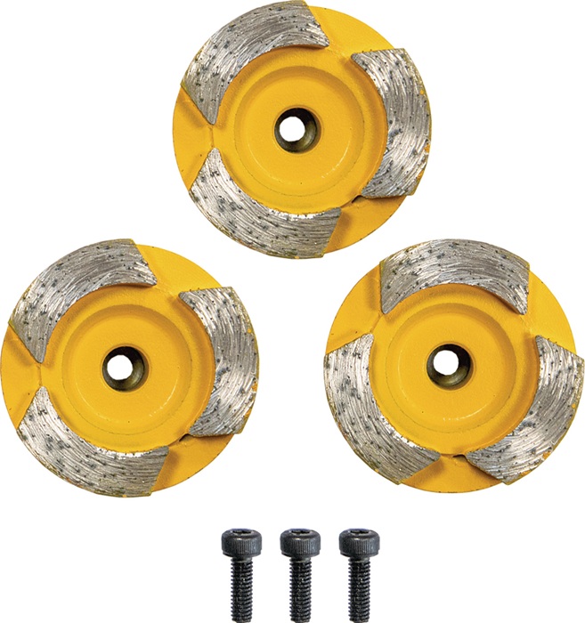 EIBENSTOCK Diamantschleifteller-Set