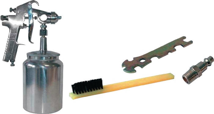 AEROTEC Druckluftfarbspritzpistole Kit-Line HVLP