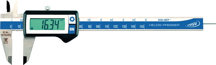 [4130031308] HELIOS PREISSER Messschieber DIGI-MET® (eckig, 1320417)