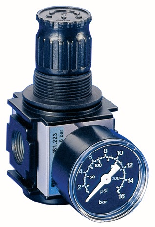 [4163000112] EWO Druckregler Typ 481 (G 1/2 ″, BG II, 19,17, 7000 l/min, 7000 Nl/min)