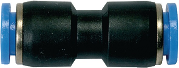 [4163000441] RIEGLER Gerade Steckverbindung Blaue Serie (8 mm)