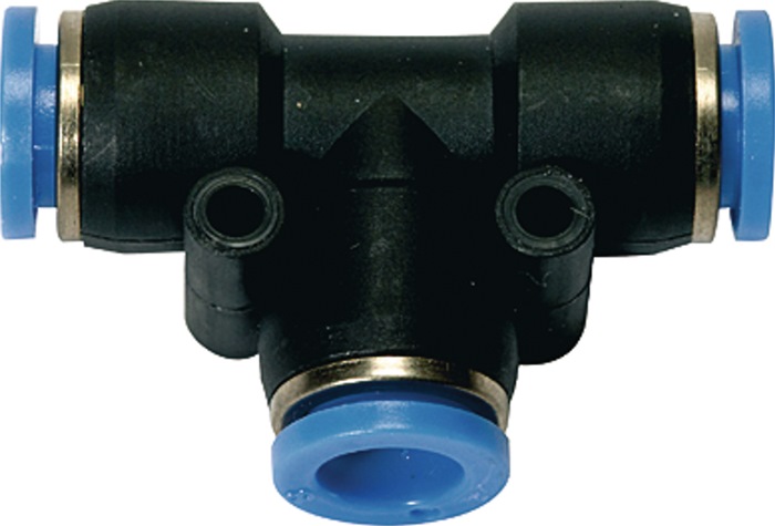 [4163000451] RIEGLER T-Steckverbindung Blaue Serie (-20 bis +80 °C, 8 mm)