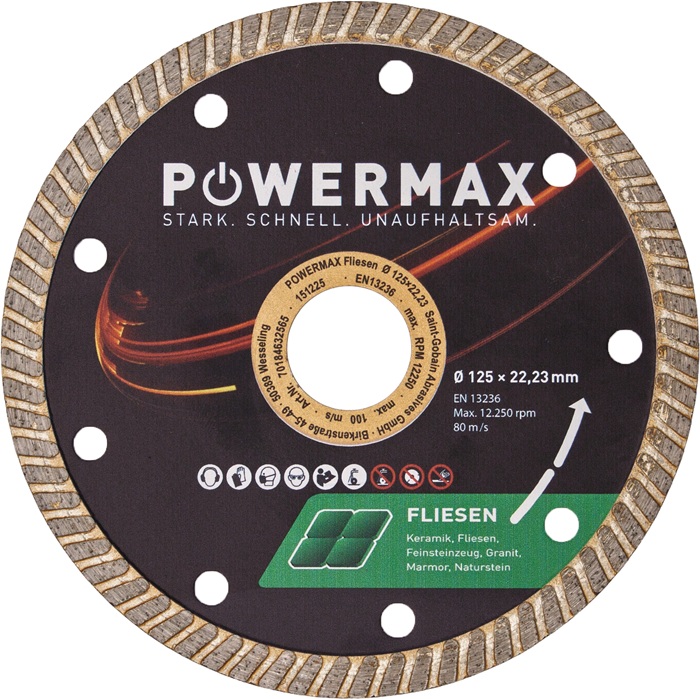 POWERMAX Diamanttrennscheibe PowerMax Keramik