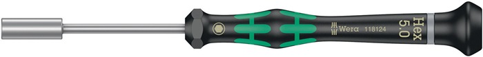 [05118124001] WERA Elektronikersteckschlüssel 2069 Außen-6-kant (5 mm)