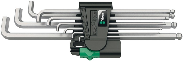 WERA Winkelschraubendrehersatz 950/9 Hex-Plus 4