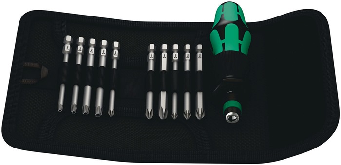 WERA Bit-Satz Kraftform Kompakt 41