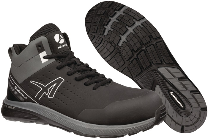 [4300701090] ALBATROS Sicherheitsstiefel Vigor 2 Impulse Black Mid (40)