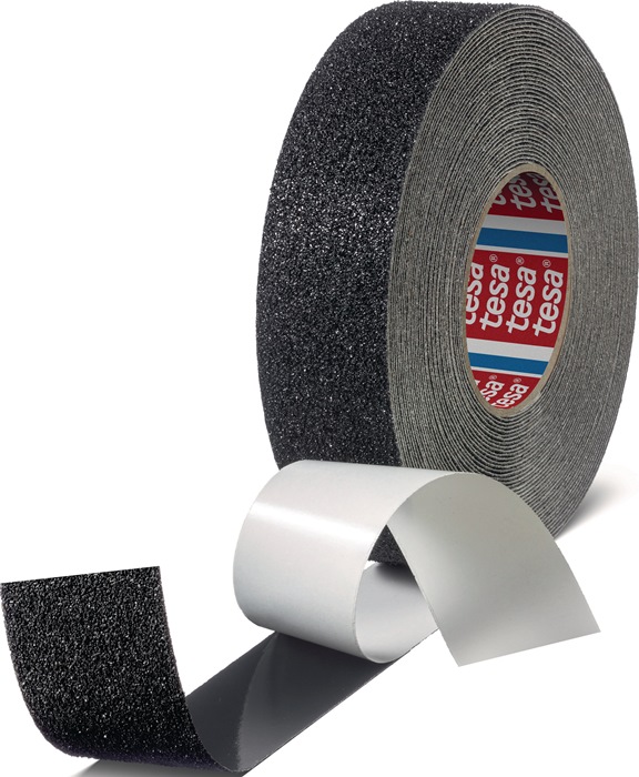 [4500001277] TESA Antirutschklebeband extra stark 60954 (schwarz)