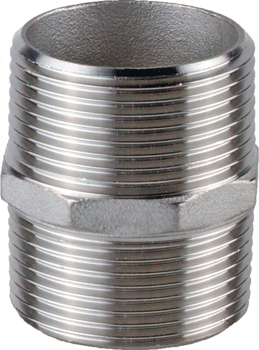 [4500100139] SPRINGER Doppelnippel (340, 8-kant, 0,219 kg, 61,5 mm, 2 ″)