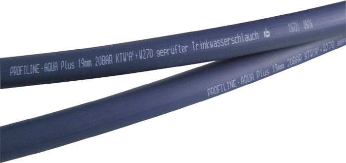 [4566600161] TRICOFLEX Trinkwasserschlauch Profiline-Aqua Plus (13 mm, 3,5 mm, 20 mm, 1/2 ″, 140 mm)