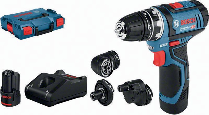 BOSCH Akku-Bohrschrauber GSR 12V-15 FC Professional