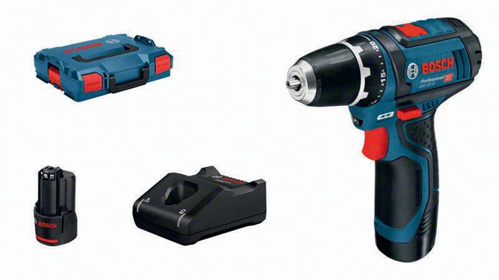 [4681102287] BOSCH Akku-Bohrschrauber GSR 12 V-15 Professional