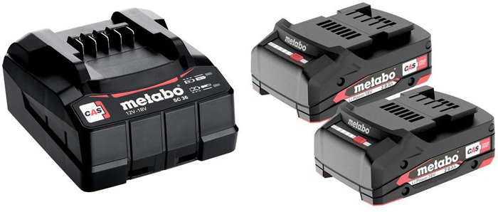 METABO Akku-Set Basic 2,0