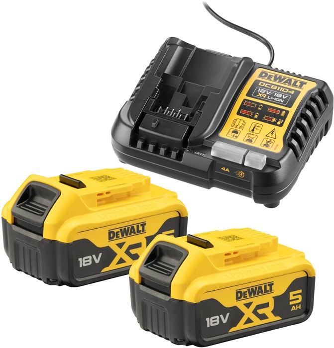 DEWALT Akku-Starter-Set DCB1104P2