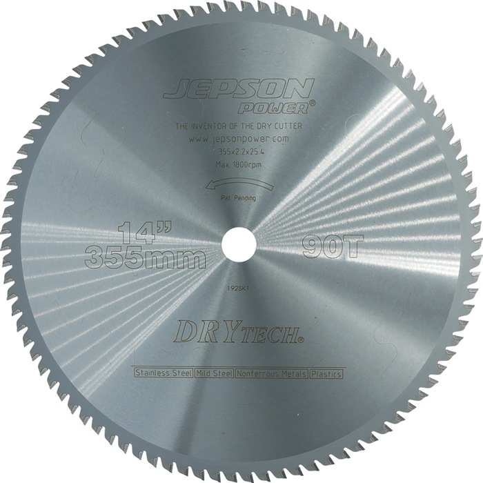 JEPSON Metallkreissägeblatt 355/90Z Zahnform NA