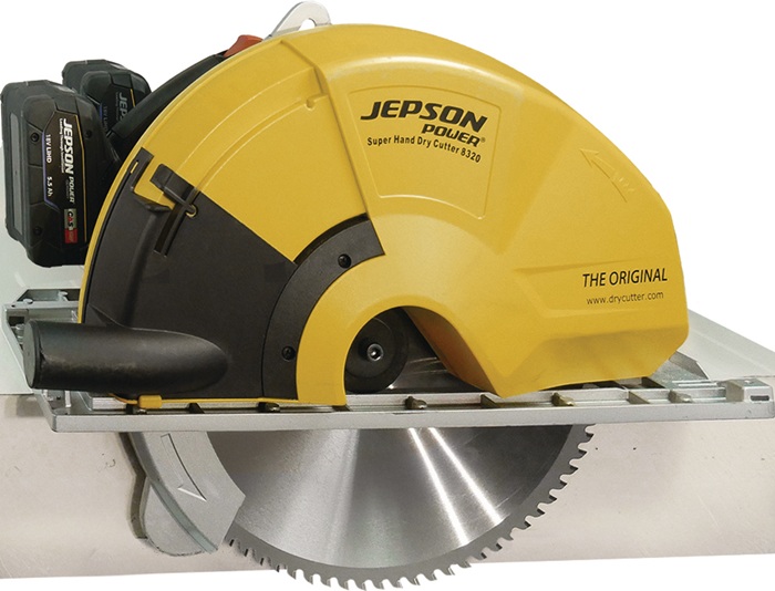 JEPSON Akku-Metallhandkreissäge Dry Cutter 8320E