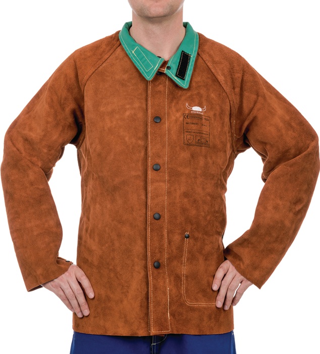 [44-7300-L] WELDAS Schweißerschutz-Jacke STEERSOtuff® (L)