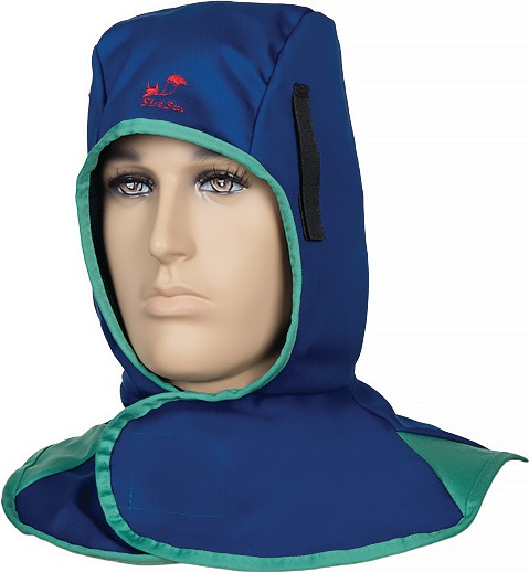 [23-6680] WELDAS Schweißerhaube (blau)