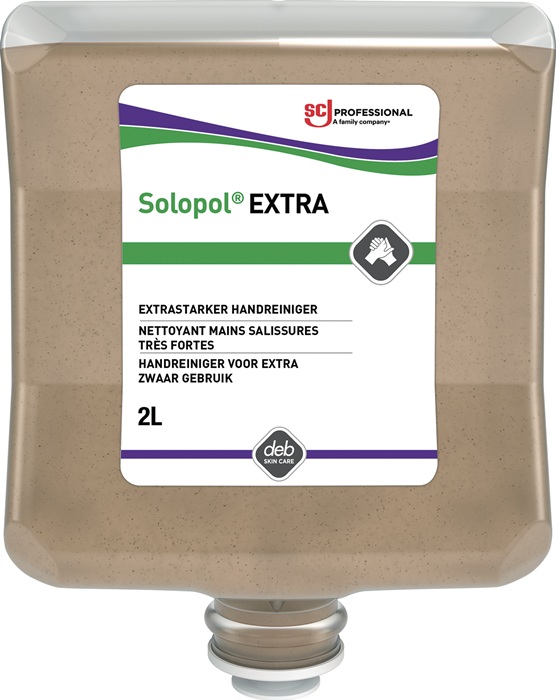 [4707020172] SC JOHNSON PROFESSIONAL Handreiniger Solopol® EXTRA (parfümiert beige, Kartusche)