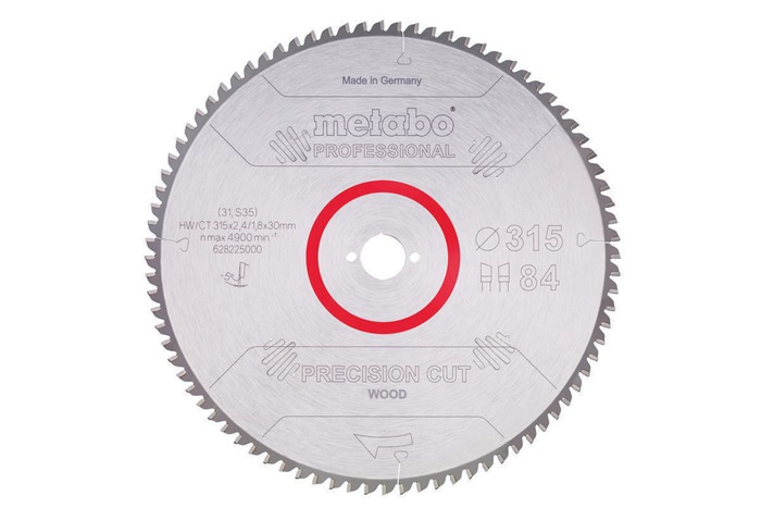 METABO Kreissägeblatt precision cut wood professional