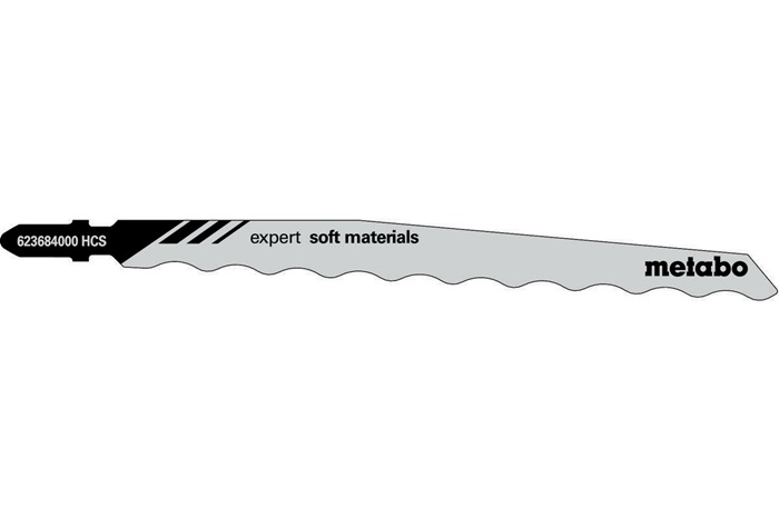 METABO Stichsägeblätter expert soft materials