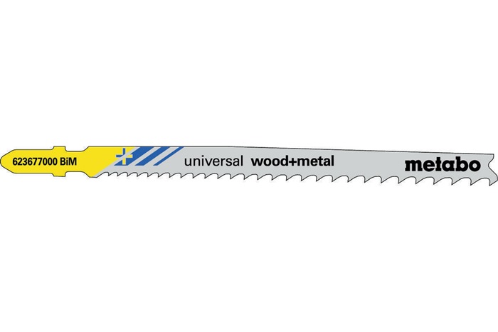METABO Stichsägeblätter universal wood + metal