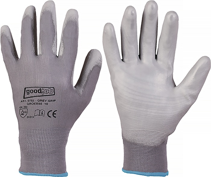 GOODJOB Handschuh GREY GRIP
